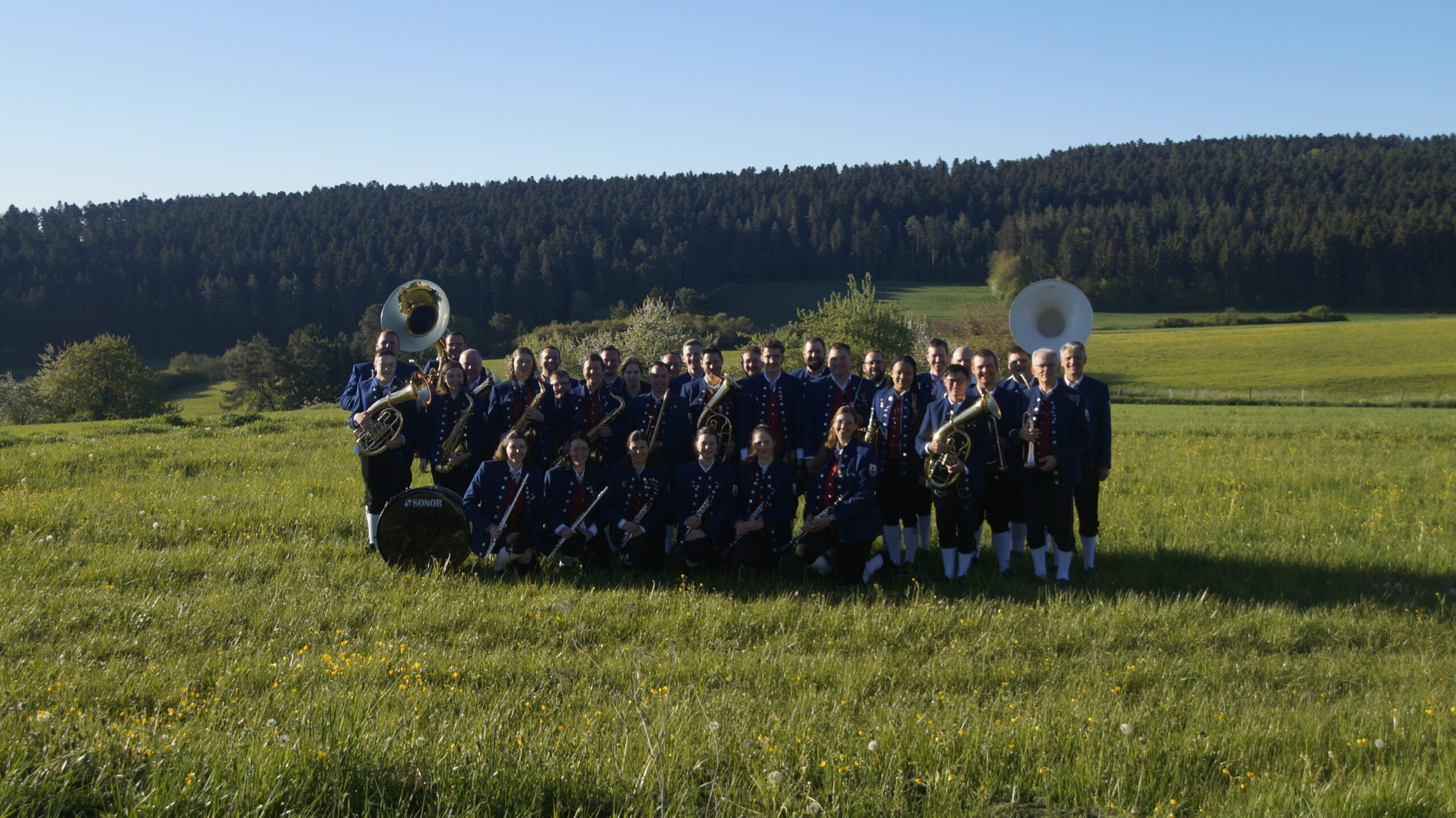 Gruppenbild Musikverein Salzstetten